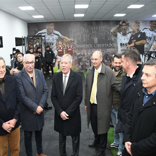 Inauguración del nuevo gimnasio del Club Central Córdoba