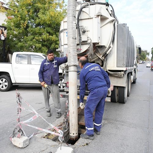 Logran desobstrucción del desagüe de avenida Sáenz Peña: Solicitan a la comunidad no tirar basura en lugares indebidos