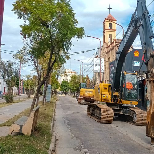 Corte de tránsito en Avenida Colón entre Güemes y Sáenz Peña