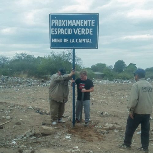 Se construirá un espacio verde en el barrio Mariano Moreno