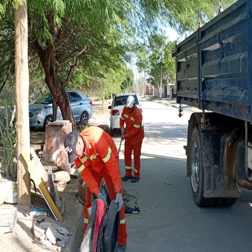 Activan descacharreo en el sector Virgen de Guadalupe
