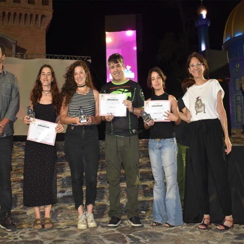 Premiación del concurso de cortometrajes Mostra Historias