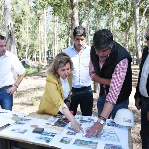 La intendente Fuentes recorrió el Parque de la Chacarera