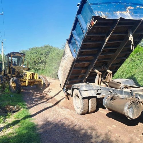 Ante pedidos de ciudadanos realizan tareas de mantenimiento en la red vial