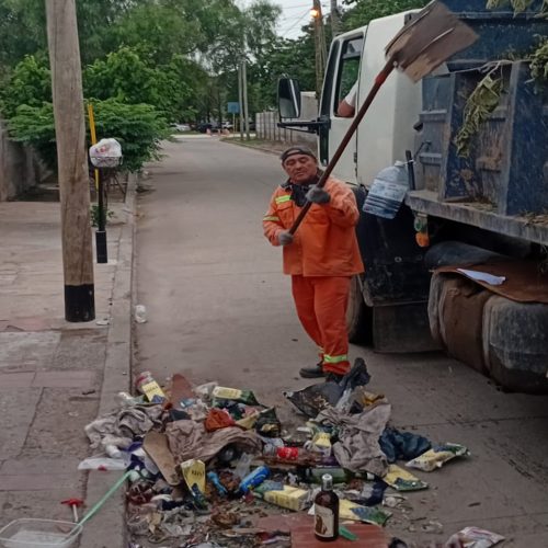 Santiago limpio de basura: Aplican multas a quienes sacan residuos sin embolsar