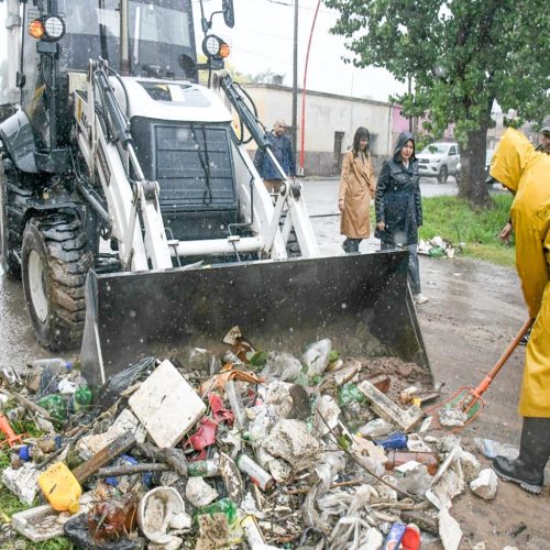 La intendente supervisó el trabajo del Comité de Emergencia