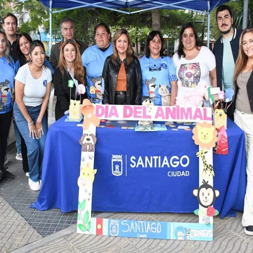 La intendente Fuentes acompañó el festejo del Día del Animal en La Retreta