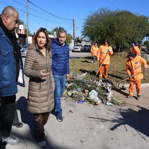 Operativo integral en el barrio Ejército Argentino
