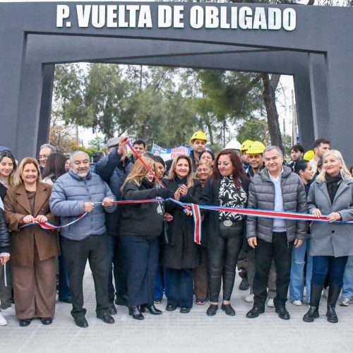Puesta en valor del paseo Vuelta de Obligado