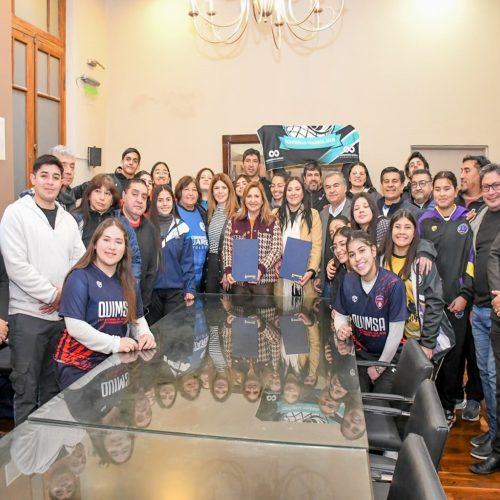 Convenio con la Federación de Vóley para uso de terreno