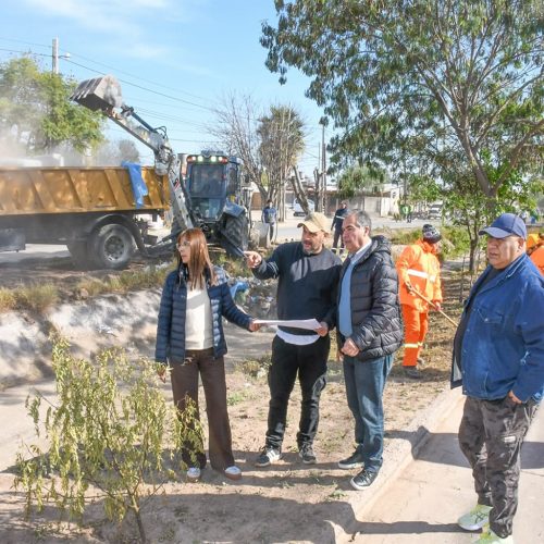 Cubren 10.200 metros de desagües limpios en el sector sur de la ciudad