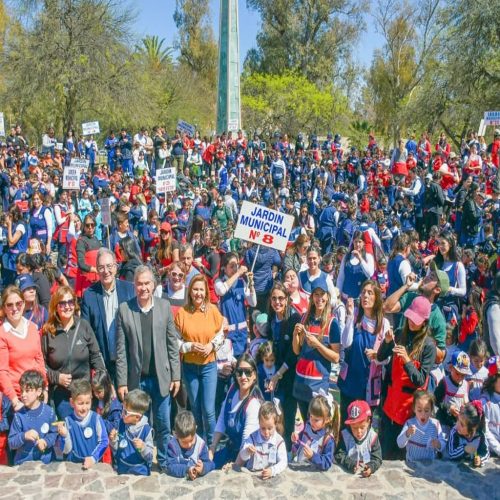 Jardines de infantes vivieron una gran jornada educativa en espacios verdes