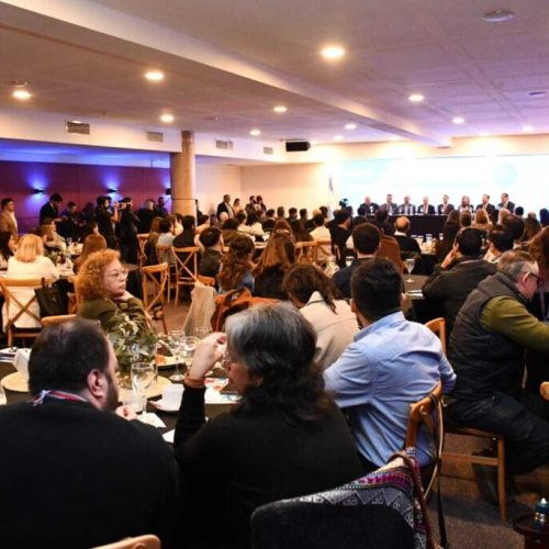 Santiago se prepara para incorporar ciencia y tecnología en los procesos productivos: encuentro con fondos de inversión en el Nodo Tecnológico
